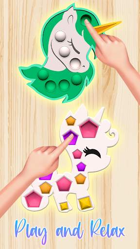 Pop It Unicorn Toys 3D - Relax screenshot 6