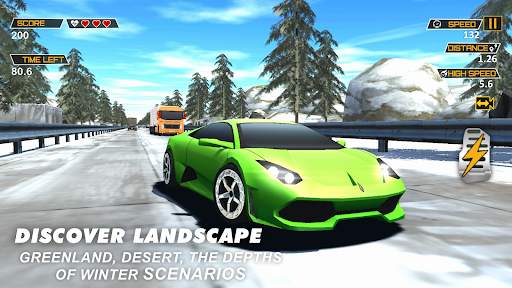 Carreras de coches de tráfico screenshot 30