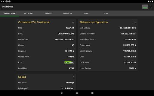 WiFi Monitor Pro: analyzer of WiFi networks screenshot 13