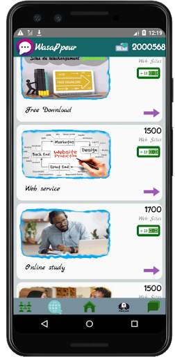 Best websites and Whatsapp links screenshot 1