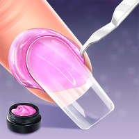 Nail Salon Fashion Makeup Game logo