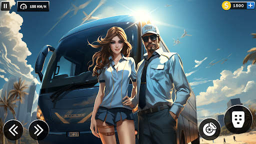 Bus Simulator Game Bus Driving screenshot 7
