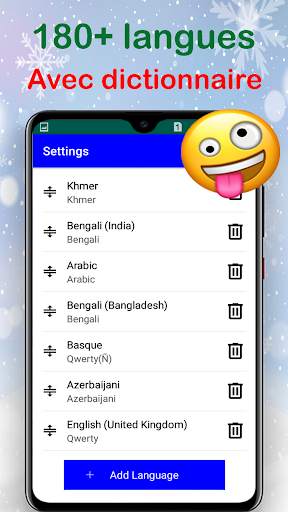 Clavier multilingue 2020 pour toutes les langues screenshot 1