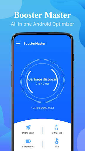 Booster Master - Booster, Phone Cleaner，Fast VPN screenshot 1