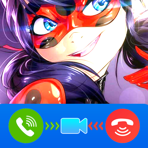 Fake Video Call For ladybug icon