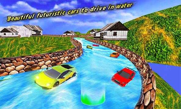 Water Slide Real Car Racing screenshot 3