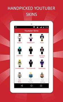 Youtuber Skins for MC PE screenshot 4