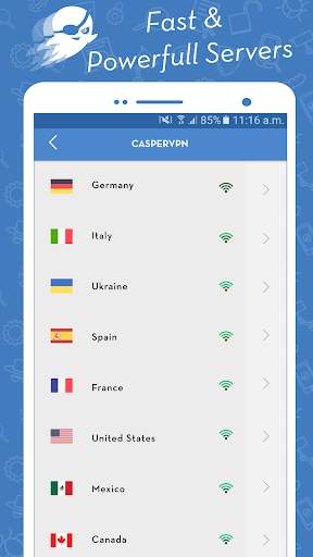 CasperVPN  Free Android VPN - Fast & Secure VPN screenshot 7