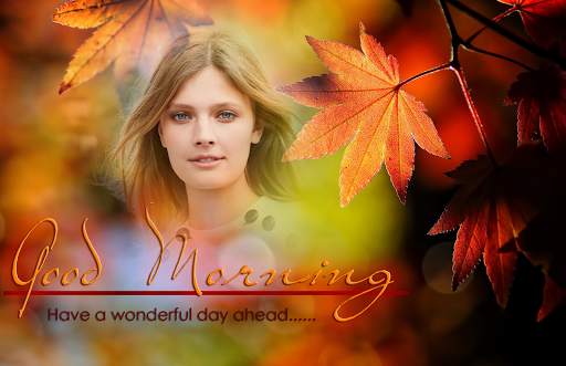 Good Morning Photo Frames screenshot 2