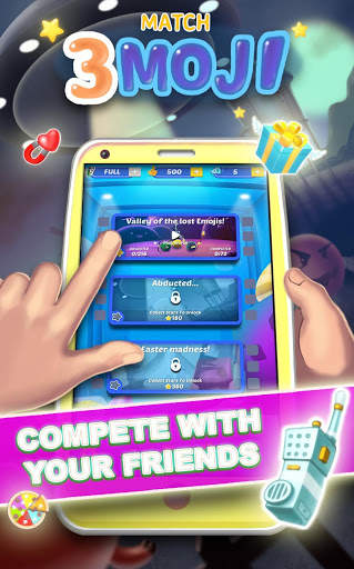 Emoji match 3 game screenshot 6