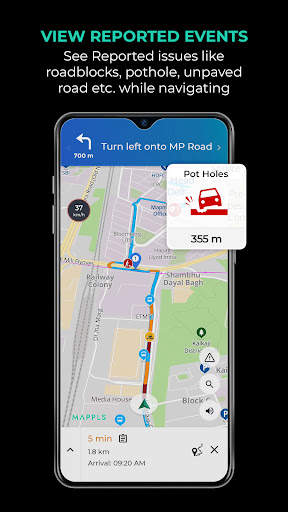 Mappls MapmyIndia Maps, Safety 5 تصوير الشاشة