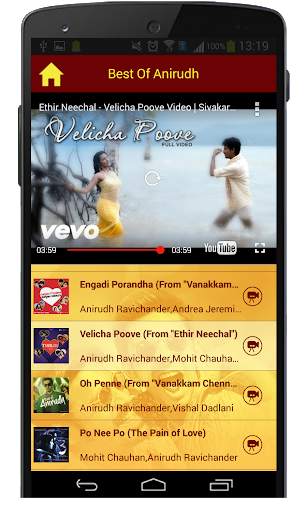 Best Of Anirudh Songs screenshot 8