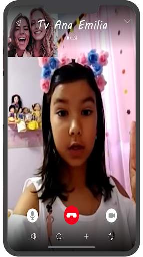 Tv Ana Emilia Juegos - Video de llamada falsa screenshot 2
