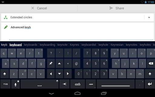Thumb Keyboard screenshot 11