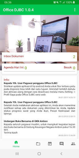 Office DJBC Mobile screenshot 1