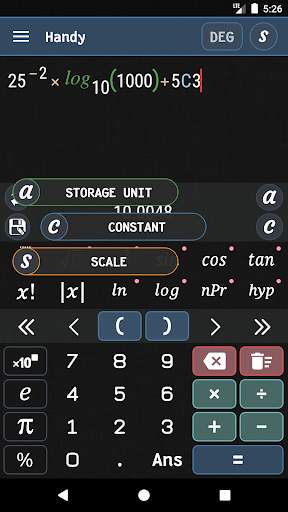 Handy Calculator Scientific Calculator Free screenshot 5