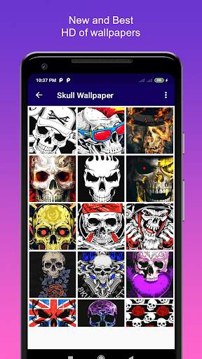 Skull Wallpaper HD screenshot 3