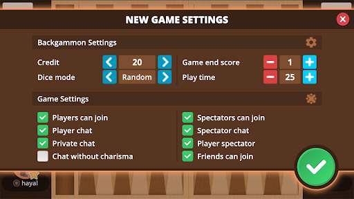 Backgammon Online screenshot 3