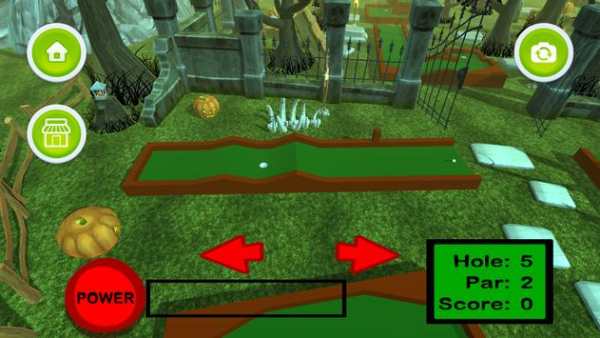 Mini Golf 3D Halloween स्क्रीनशॉट 4