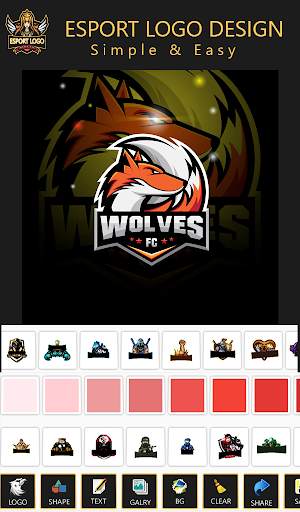 Logo Esport Maker - Gaming Logo Maker 2021 screenshot 2