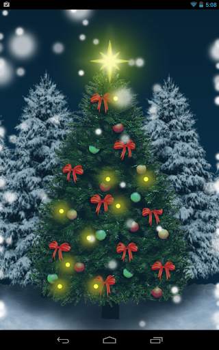 Christmas Crystal Ball Free LW screenshot 1