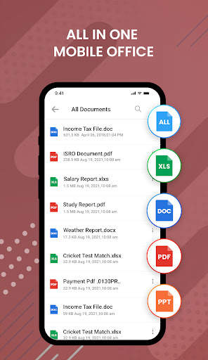 File Reader - PDF, Word, ZIP screenshot 1