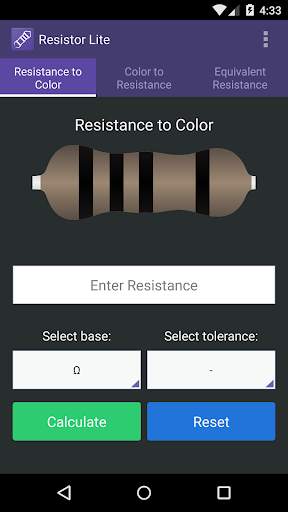 Resistor Lite screenshot 1