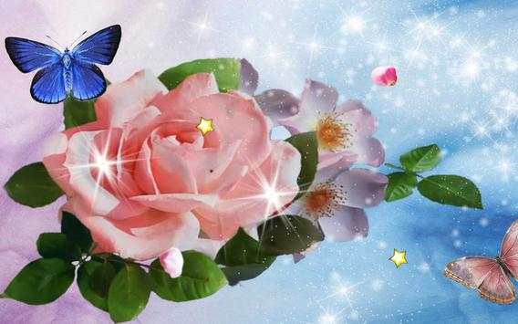 Spring Rose live wallpaper स्क्रीनशॉट 4