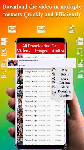 Video Downloader for Facebook Instagram and Twiter screenshot 3