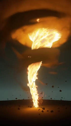Fire Tornado live wallpaper screenshot 1