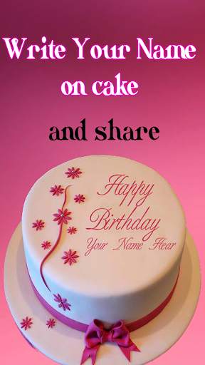Name Photo On Birthday Cake screenshot 4