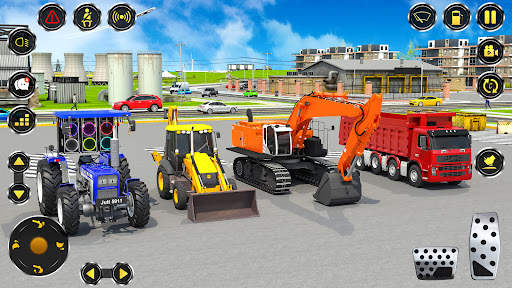 Real JCB Backhoe Loader Game screenshot 7