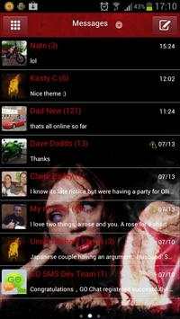 GO SMS Pro Atreyu Theme screenshot 2