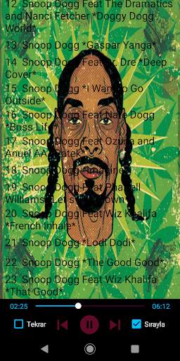 Snoop Dogg 35 Songs Listen to Offline screenshot 3