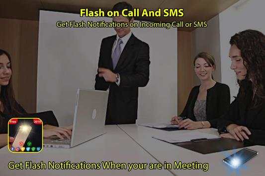 FlashLight Alert on Call and SmS screenshot 6