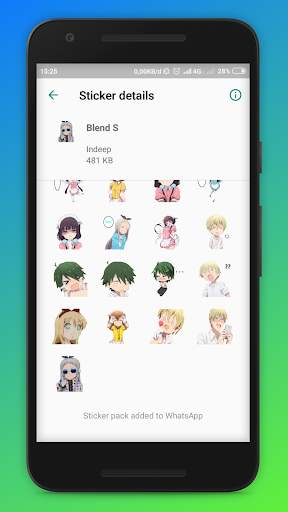 Hot Anime Stickers For Whatsapp screenshot 5