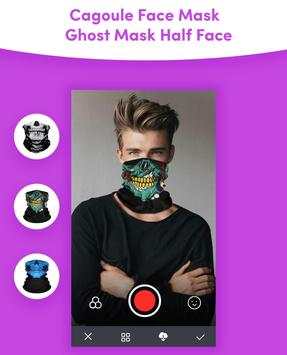 Cagoule Face Mask - Ghost Mask Half Face screenshot 1