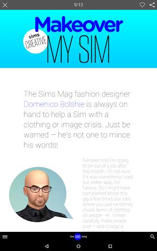 The Sims Magazine screenshot 14