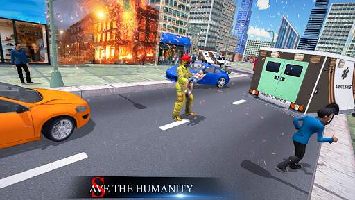 American Fire Fighter:  Real Hero- Fire Truck Game screenshot 3