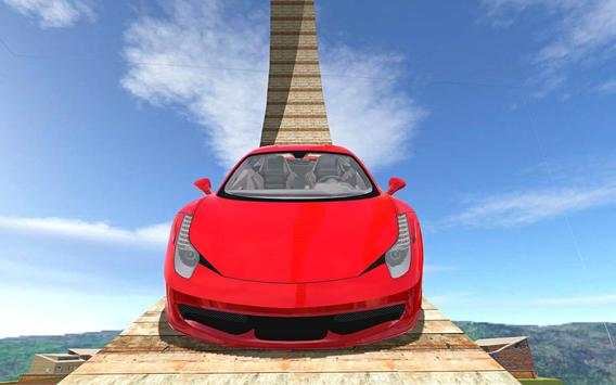 Impossible Sky Tracks : Car Driving Simulator screenshot 1
