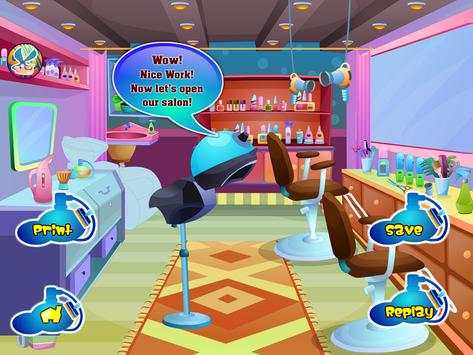 Hair salon cleaning games screenshot 7