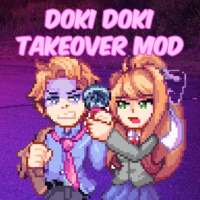 Doki Doki Takeover Mod logo