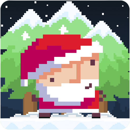 Santa Pixel Run иконка