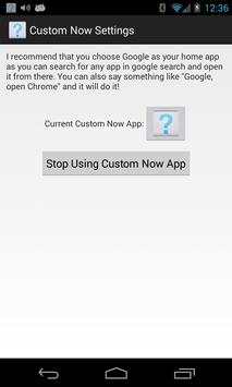 Custom Now Launcher screenshot 4