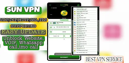 SUN VPN screenshot 3