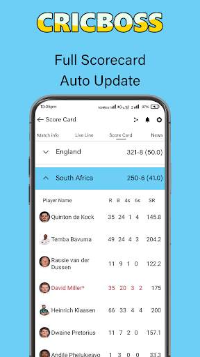 CricBoss Live Cricket Score For IPL 2021 screenshot 2