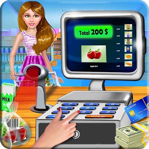 Super Market Cashier Game icon