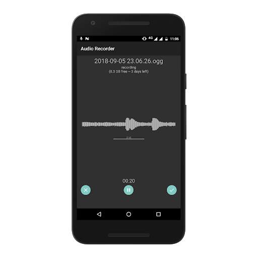 Audio Recorder Screen | Sound Recorder Free screenshot 1