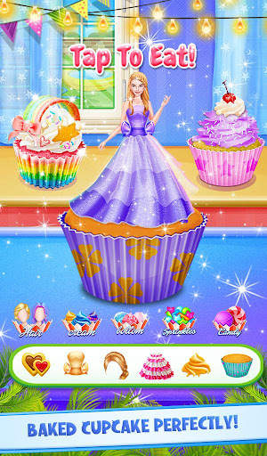 Ice Cream Cup Cake Maker : Doll making Game screenshot 5