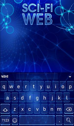 SCI-FI WEB Animated Keyboard   screenshot 2